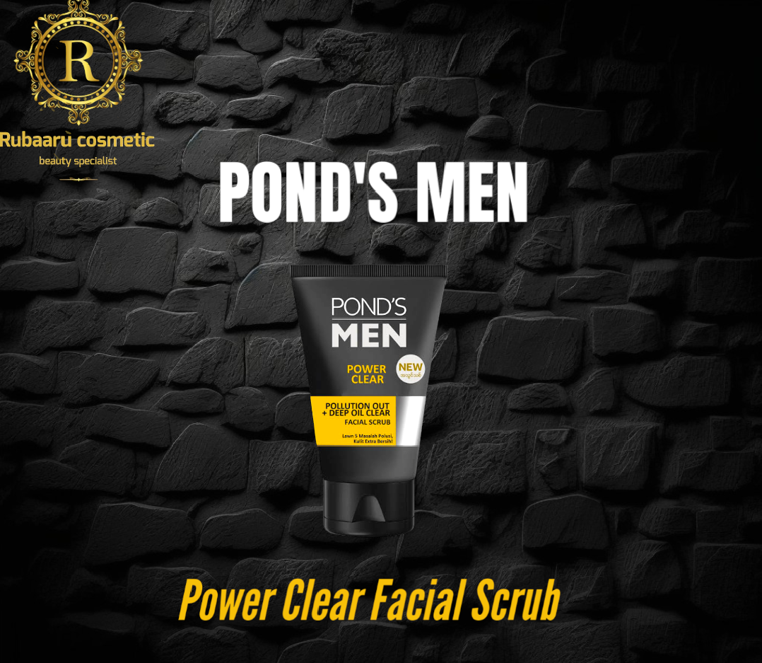 POND'S Men Power Clear Facial Scrub (100g)