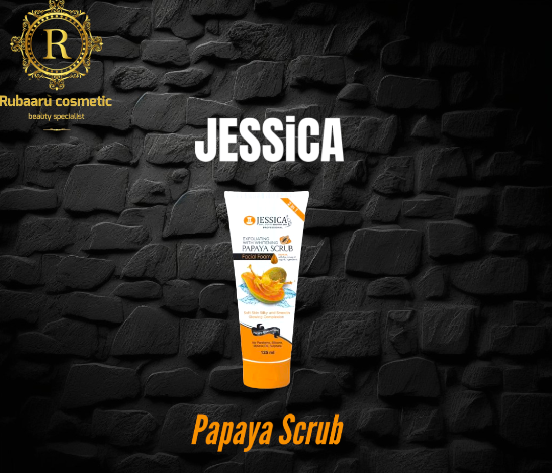 Jessica papaya Scrub (125ml)