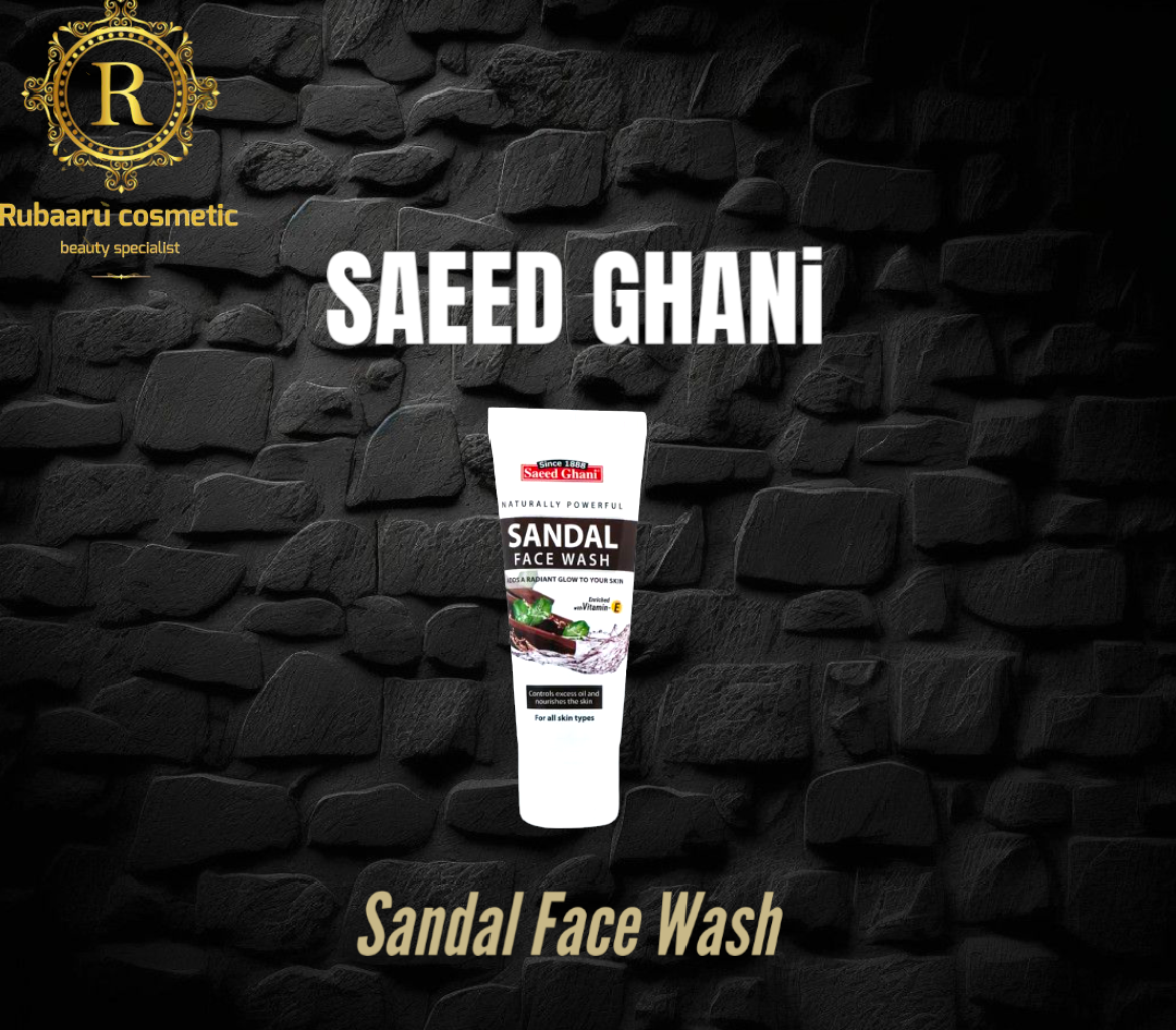 Saeed Ghani Sandal Face wash (60ml)