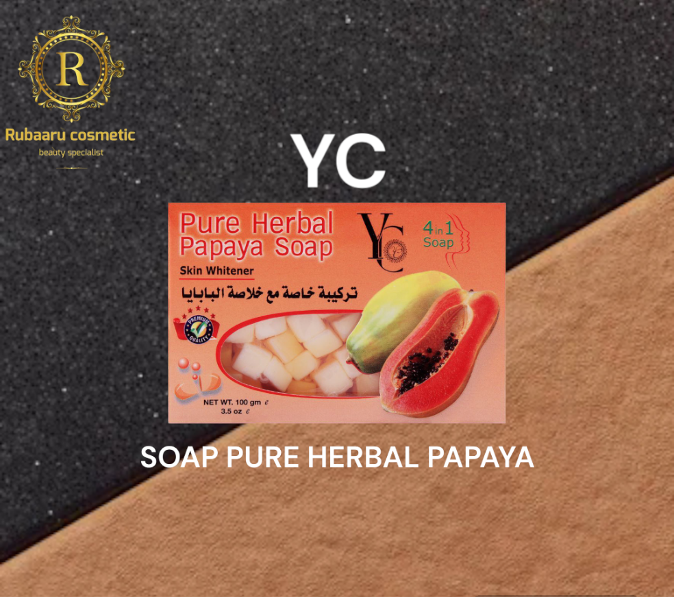 YC Soap Pure Herbal Papaya (130g)