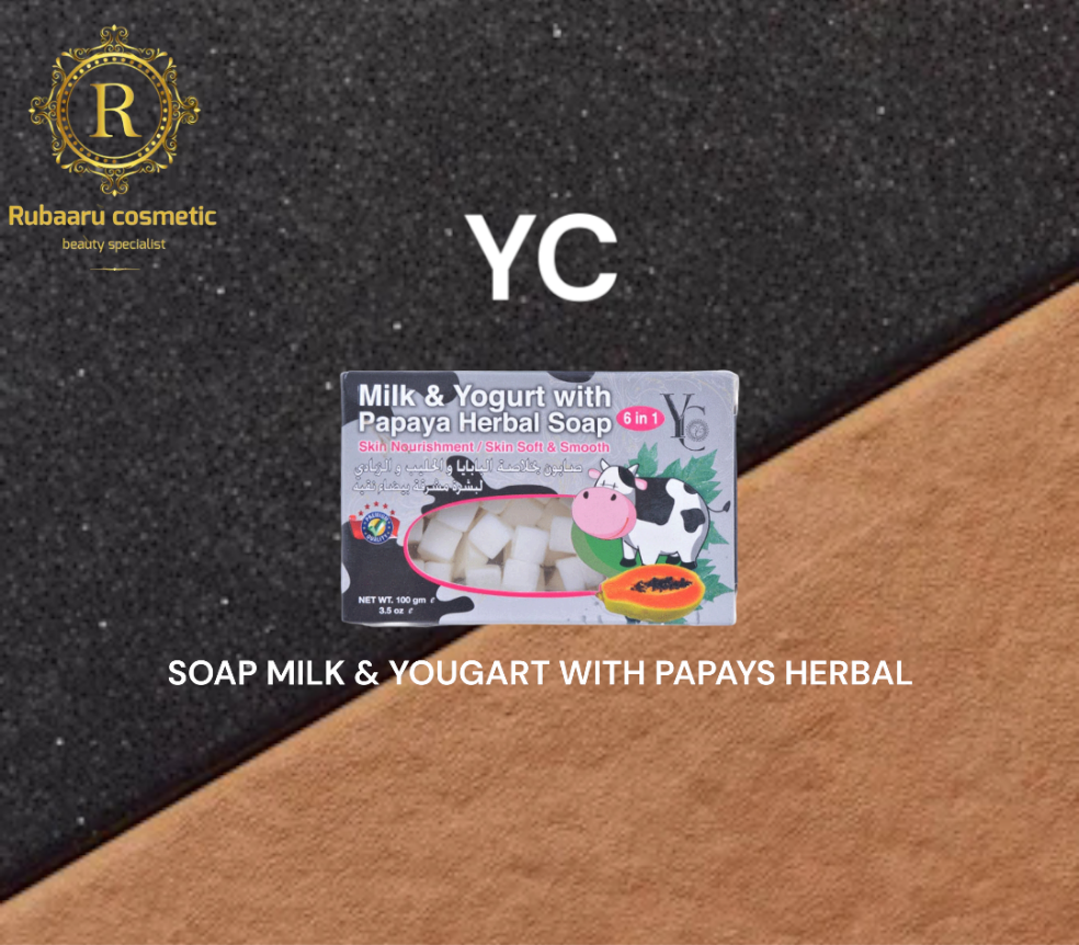 YC Soap Milk & Yogurt With Papaya Herbal (100g)