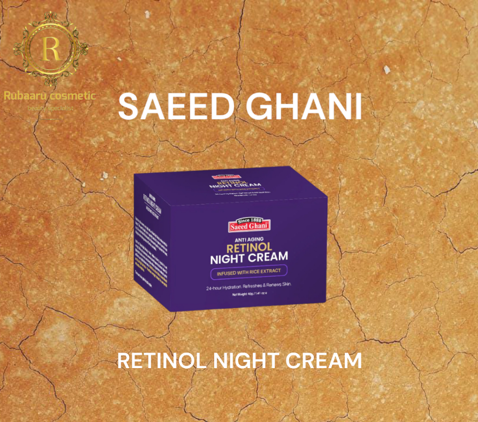 Saeed Ghani Retinol Night Cream (40g)