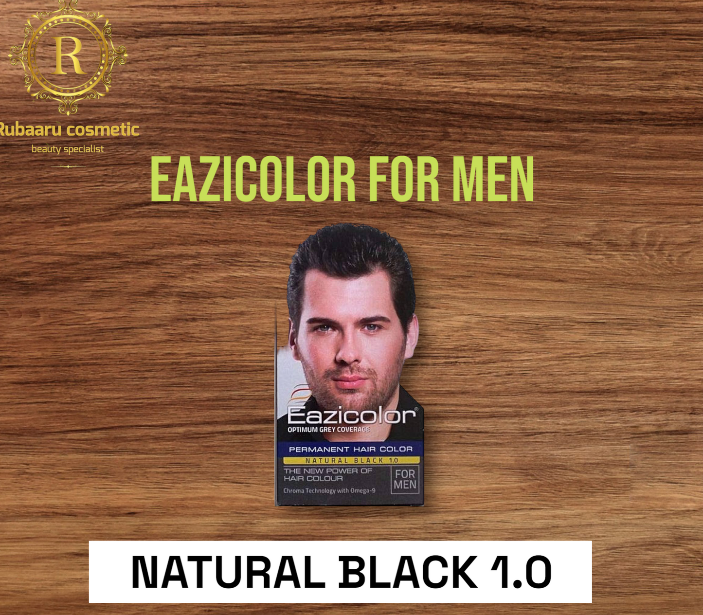 Eazicolor Hair Colour For Man Natural Black