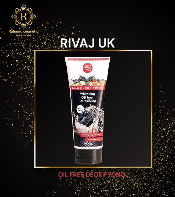 RIVAJ UK CHARCOAL FRUIT POLISHER OIL FREE DEOXIFYING