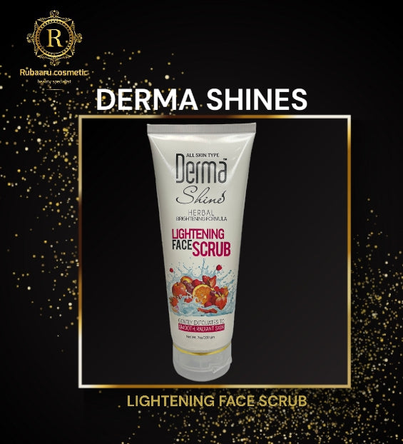 DERMA SHINE HERBAL LIGHTENING FACE SCRUB