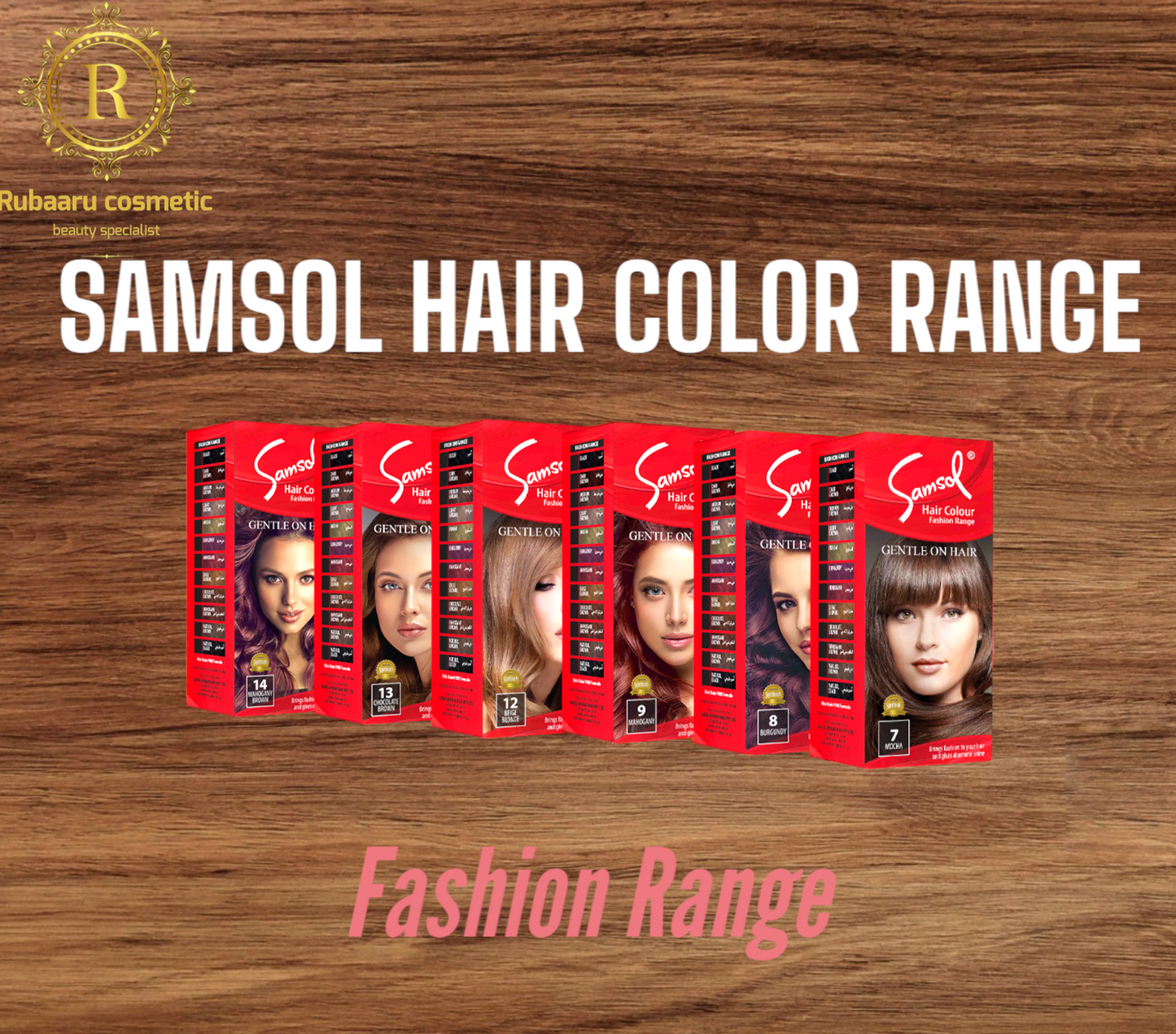 SAMSOL HAIR COLOR FASHION RANGE