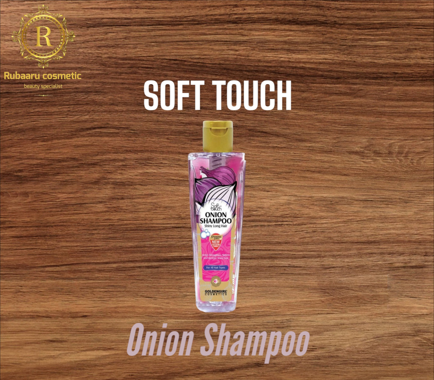 Soft Touch Onion Shampoo and Conditioner