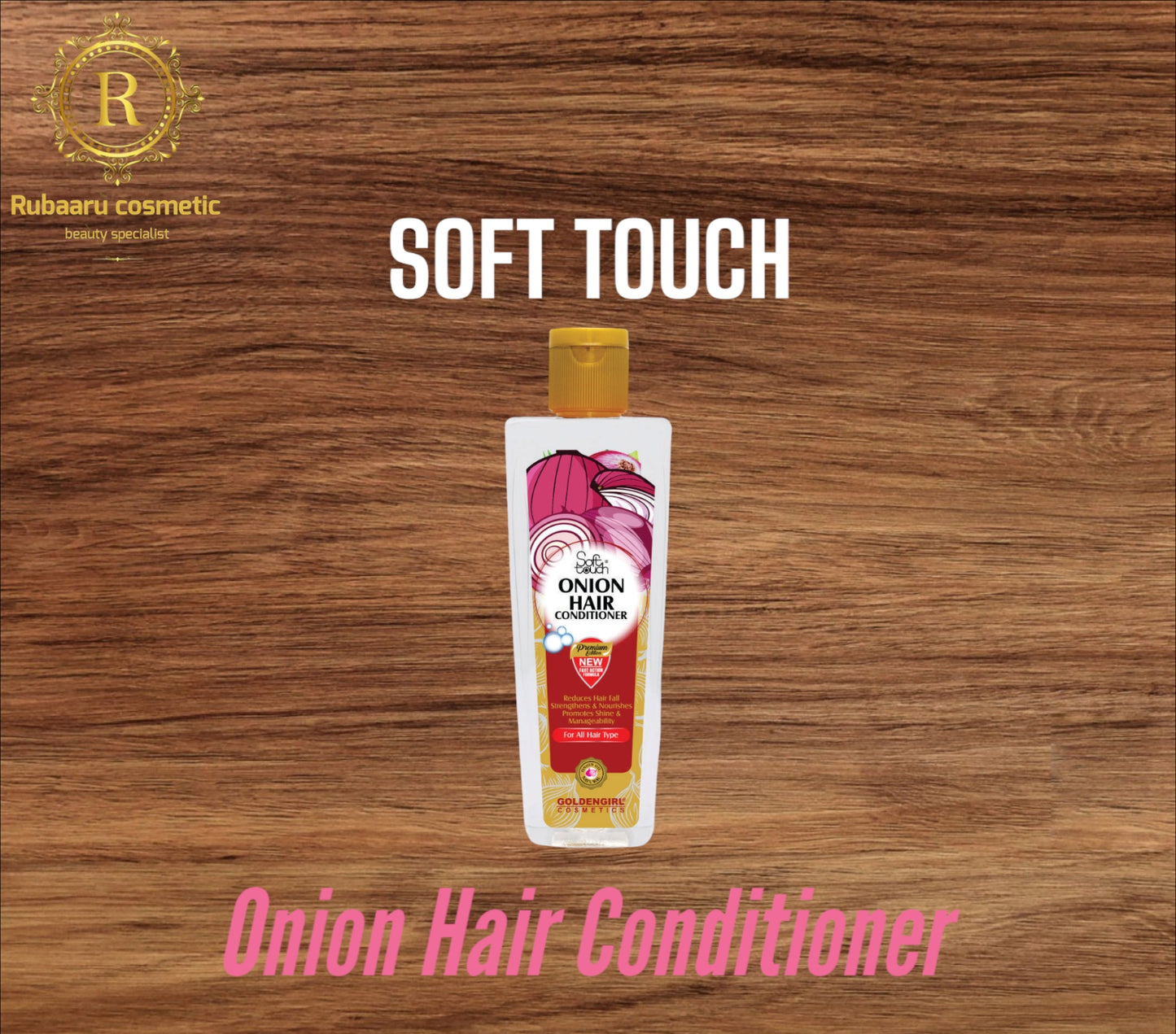 Soft Touch Onion Shampoo and Conditioner