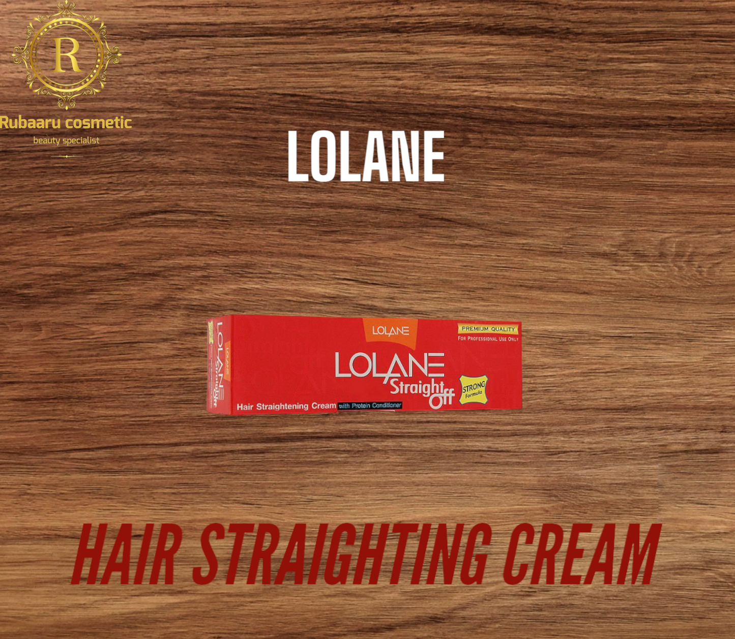 LOLANE HAIR STRAIGHTNENING CREAM