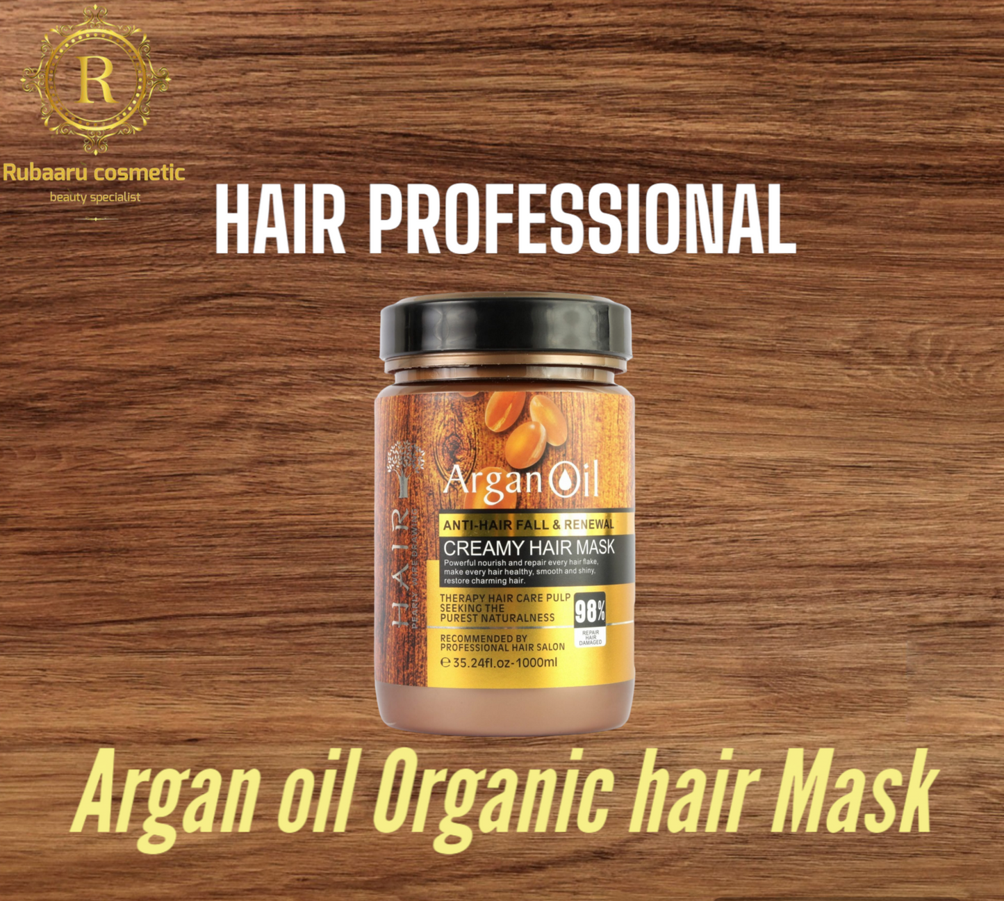 HAIRS ARGON OIL CREAMY HAIR MASK