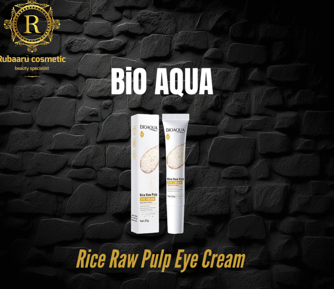 BIOAQUA RICE RAW PULP EYE CREAM